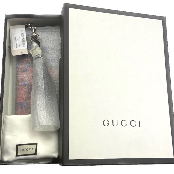 Gucci #628480 GG Supreme Space Macro-GG Pouch/Clutch - Picture 5 of 9